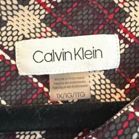 Calvin Klein Sleeveless Blouse - Picture 3 of 3